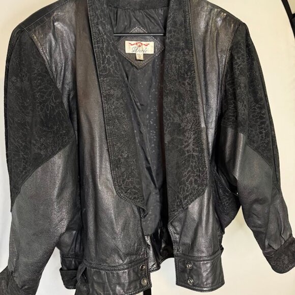 Vintage 80's Genuine Leather Jacket - Picture 2 of 6